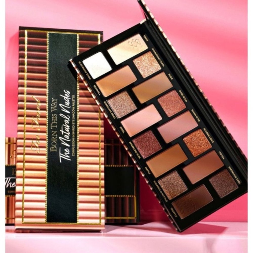 NIB ✅ Too Faced THE NATURAL NUDES Born This Way Eye Shadow Palette ✨ BNIB